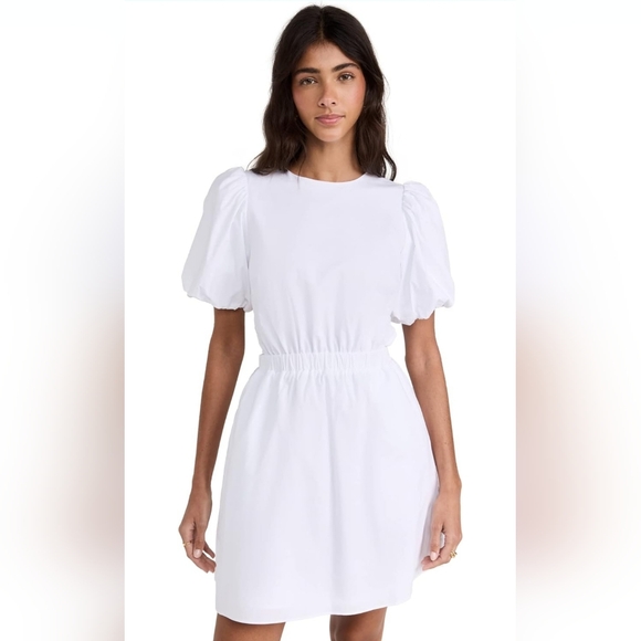 Dresses & Skirts - English Factory Women's Cut-Out Poplin Mini Dress
